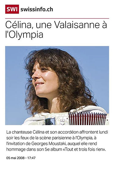 Revue de presse — Célina Ramsauer